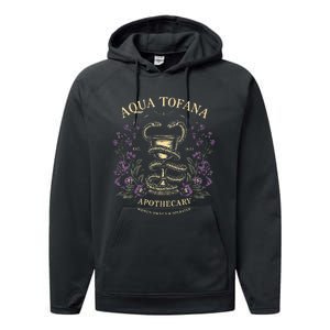 Feminist Aqua Tofana Apothecary Performance Fleece Hoodie