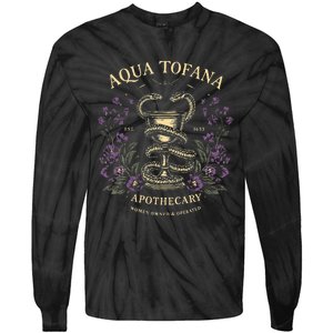 Feminist Aqua Tofana Apothecary Tie-Dye Long Sleeve Shirt