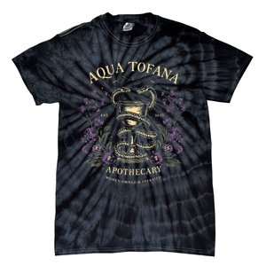 Feminist Aqua Tofana Apothecary Tie-Dye T-Shirt