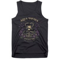 Feminist Aqua Tofana Apothecary Tank Top