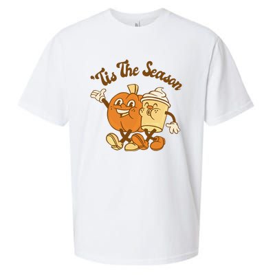 Fall Autumn Tis The Season Pumpkin Spice Coffee Latte Sueded Cloud Jersey T-Shirt