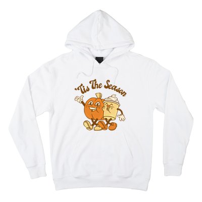 Fall Autumn Tis The Season Pumpkin Spice Coffee Latte Hoodie