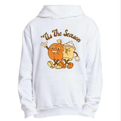 Fall Autumn Tis The Season Pumpkin Spice Coffee Latte Urban Pullover Hoodie