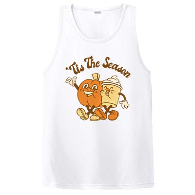 Fall Autumn Tis The Season Pumpkin Spice Coffee Latte PosiCharge Competitor Tank