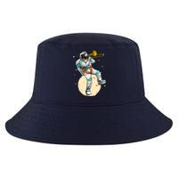 Funny Astronaut Trombone Art For Trombone Player Cool Comfort Performance Bucket Hat