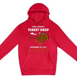 First Anual Turkkey Drop Premium Pullover Hoodie