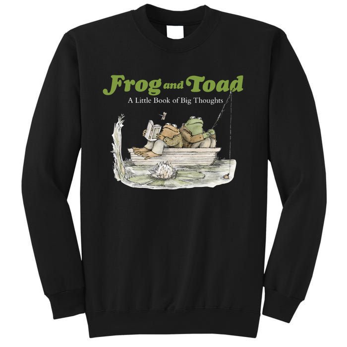 Frog And Toad A Little Book Of Big Thoughts Lover Gift Idea Trending Sweatshirt