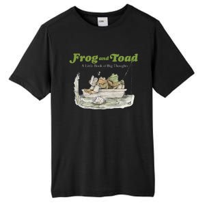 Frog And Toad A Little Book Of Big Thoughts Lover Gift Idea Trending Tall Fusion ChromaSoft Performance T-Shirt