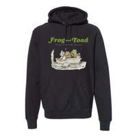 Frog And Toad A Little Book Of Big Thoughts Lover Gift Idea Trending Premium Hoodie