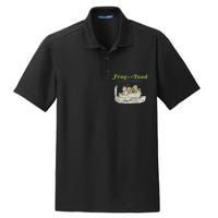 Frog And Toad A Little Book Of Big Thoughts Lover Gift Idea Trending Dry Zone Grid Polo