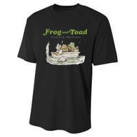 Frog And Toad A Little Book Of Big Thoughts Lover Gift Idea Trending Performance Sprint T-Shirt