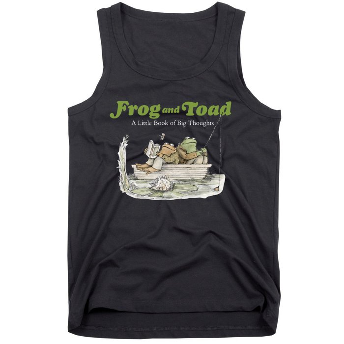 Frog And Toad A Little Book Of Big Thoughts Lover Gift Idea Trending Tank Top