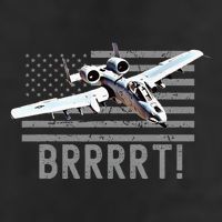 Funny A10 Thunderbolt Warthog Brrrrrt Cool Comfort Performance Bucket Hat