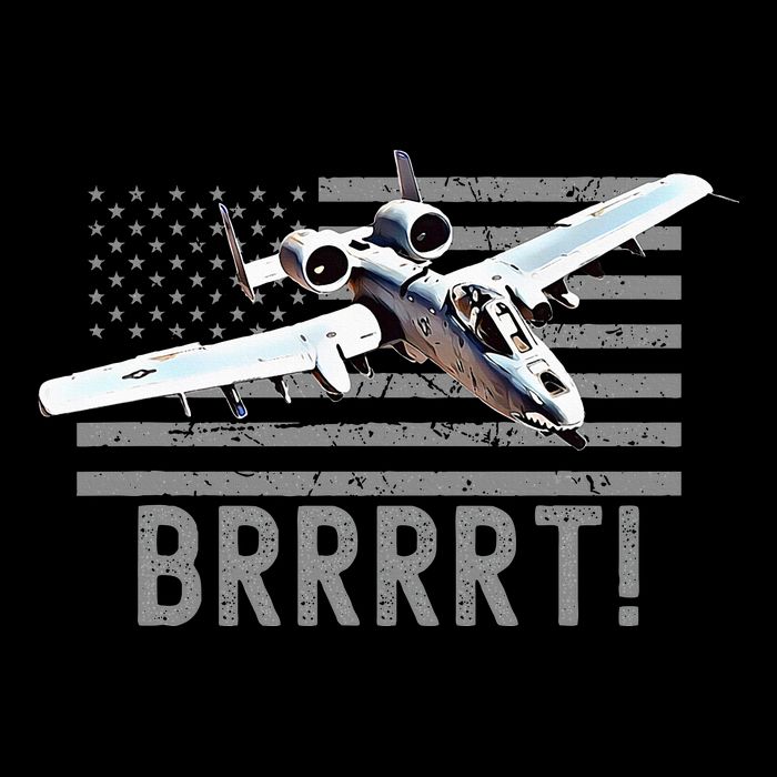 Funny A10 Thunderbolt Warthog Brrrrrt Impact Tech Backpack