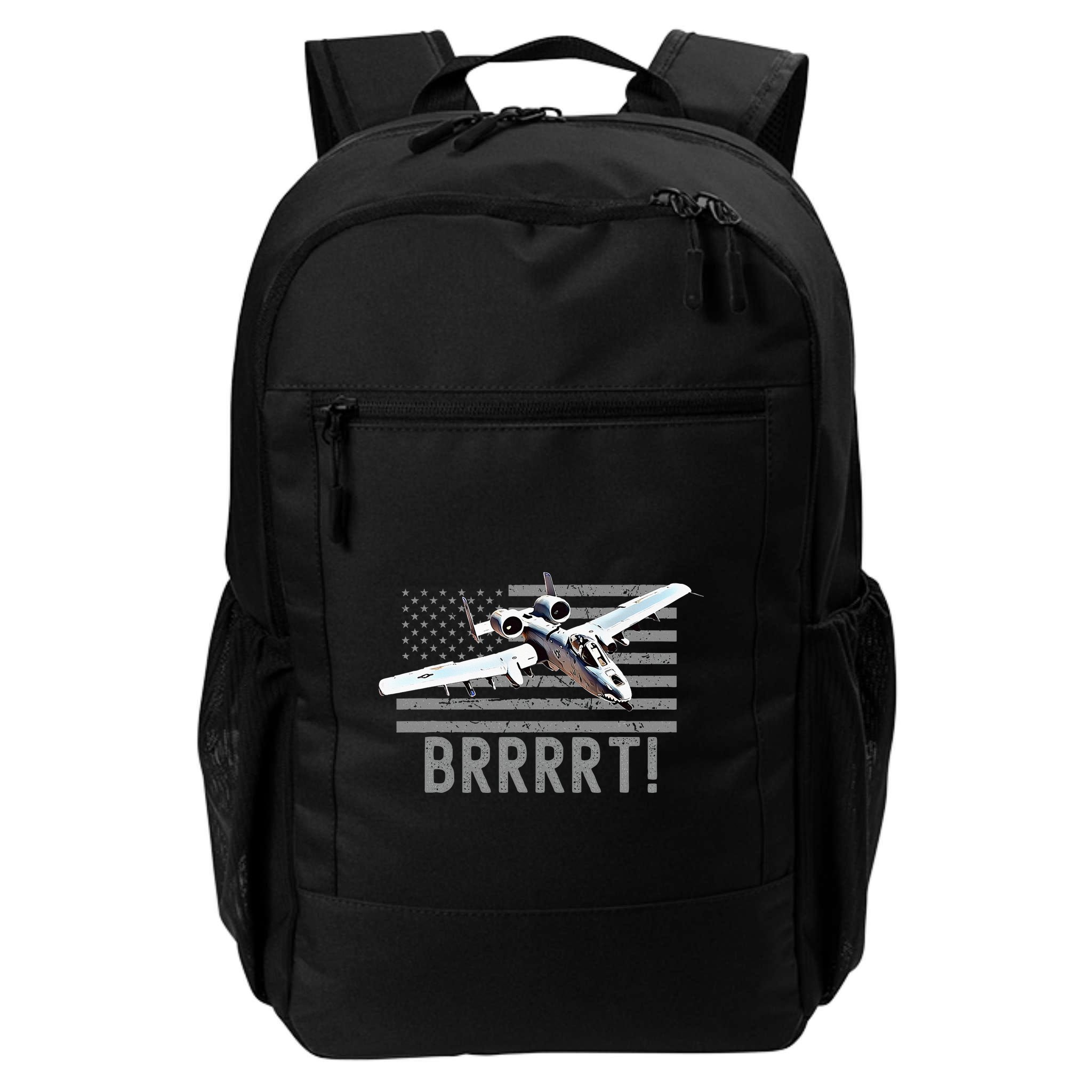 Funny A10 Thunderbolt Warthog Brrrrrt Backpack