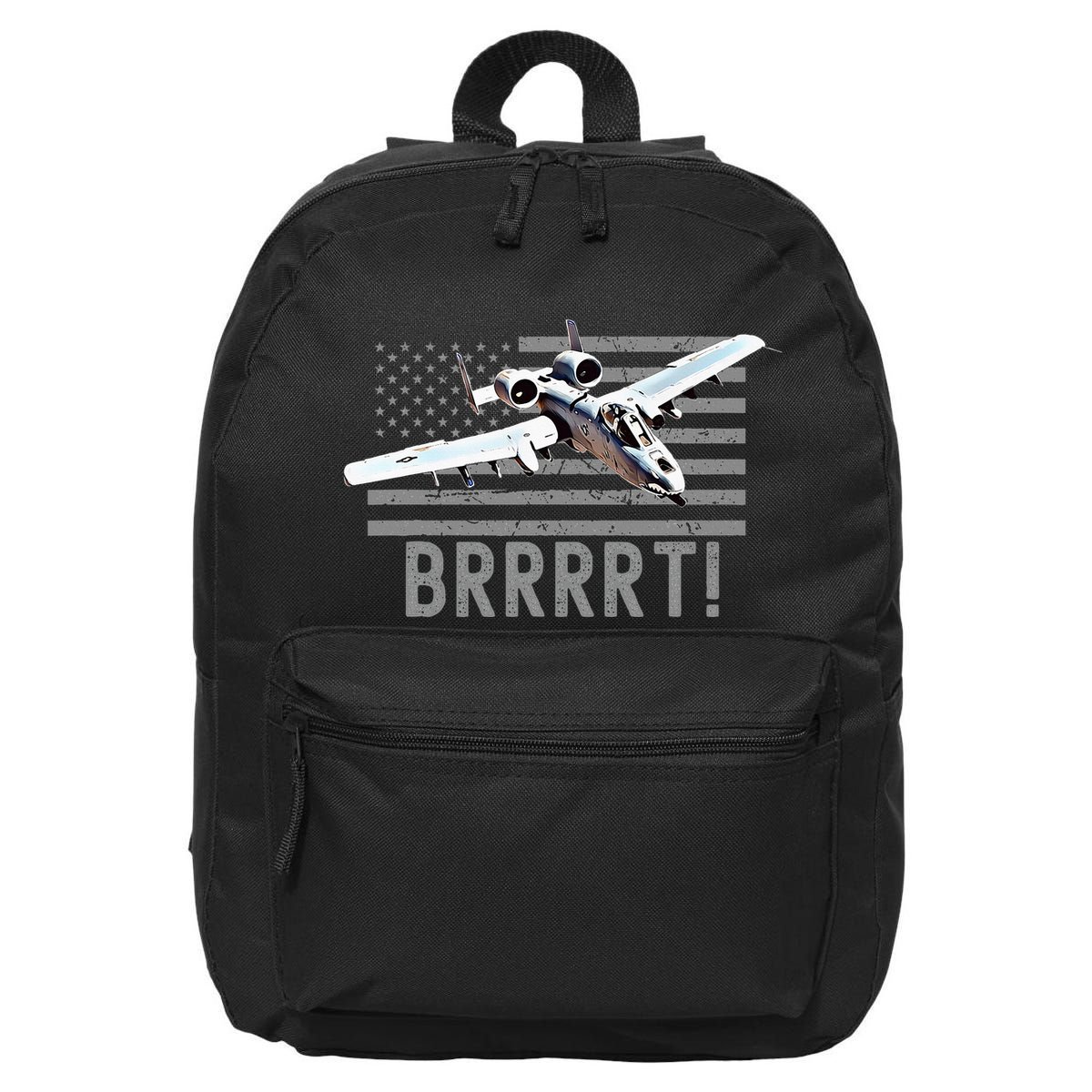 Funny A10 Thunderbolt Warthog Brrrrrt 16 in Basic Backpack