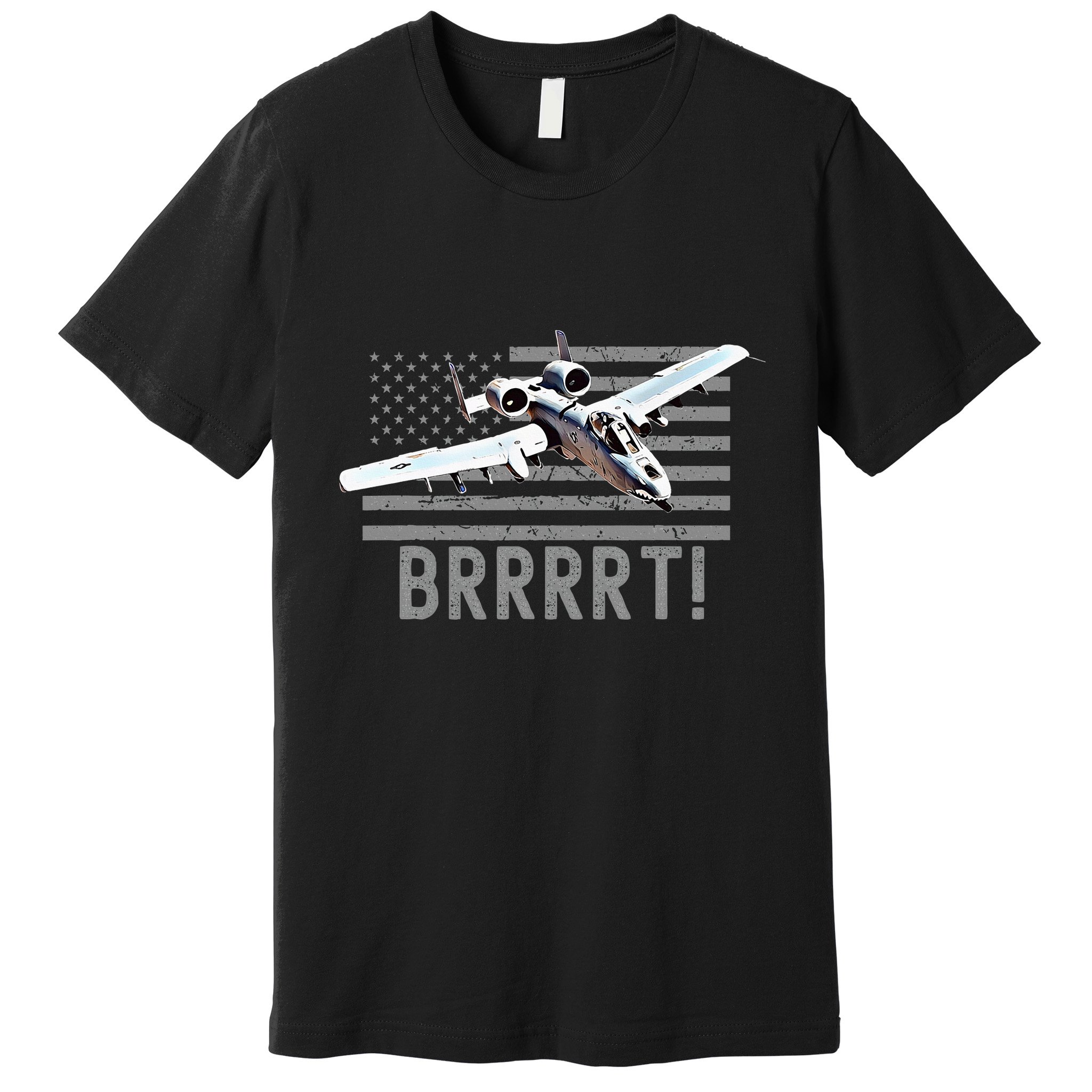Funny A10 Thunderbolt Warthog Brrrrrt Premium T-Shirt