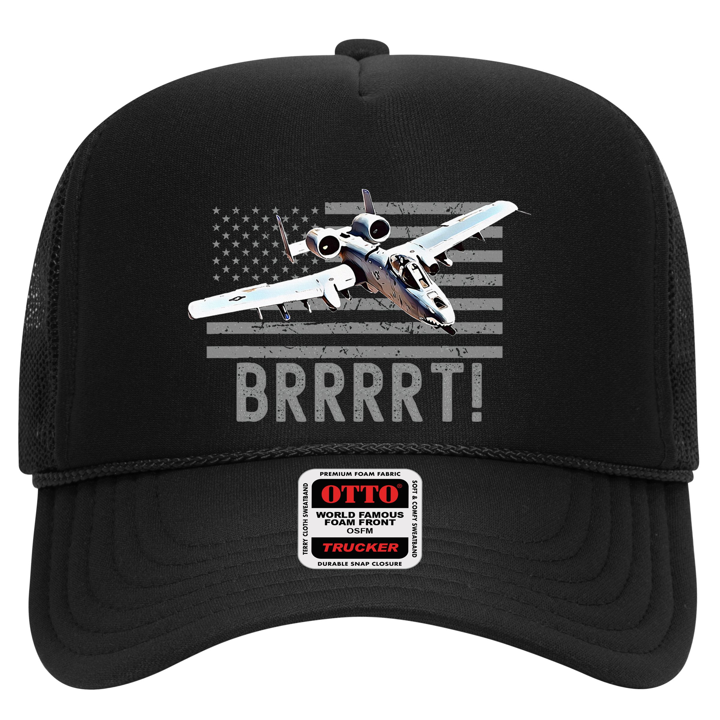 Funny A10 Thunderbolt Warthog Brrrrrt Hat