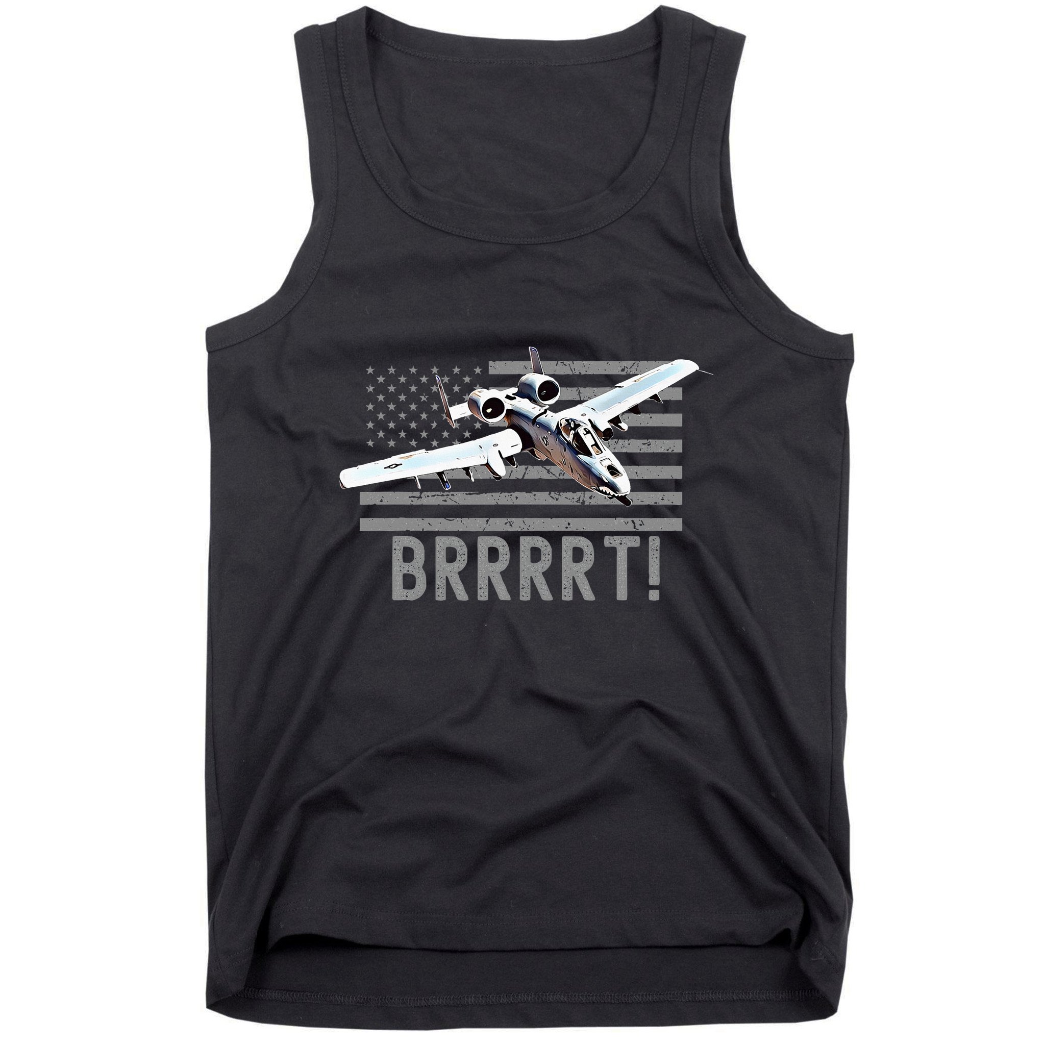 Funny A10 Thunderbolt Warthog Brrrrrt Tank Top