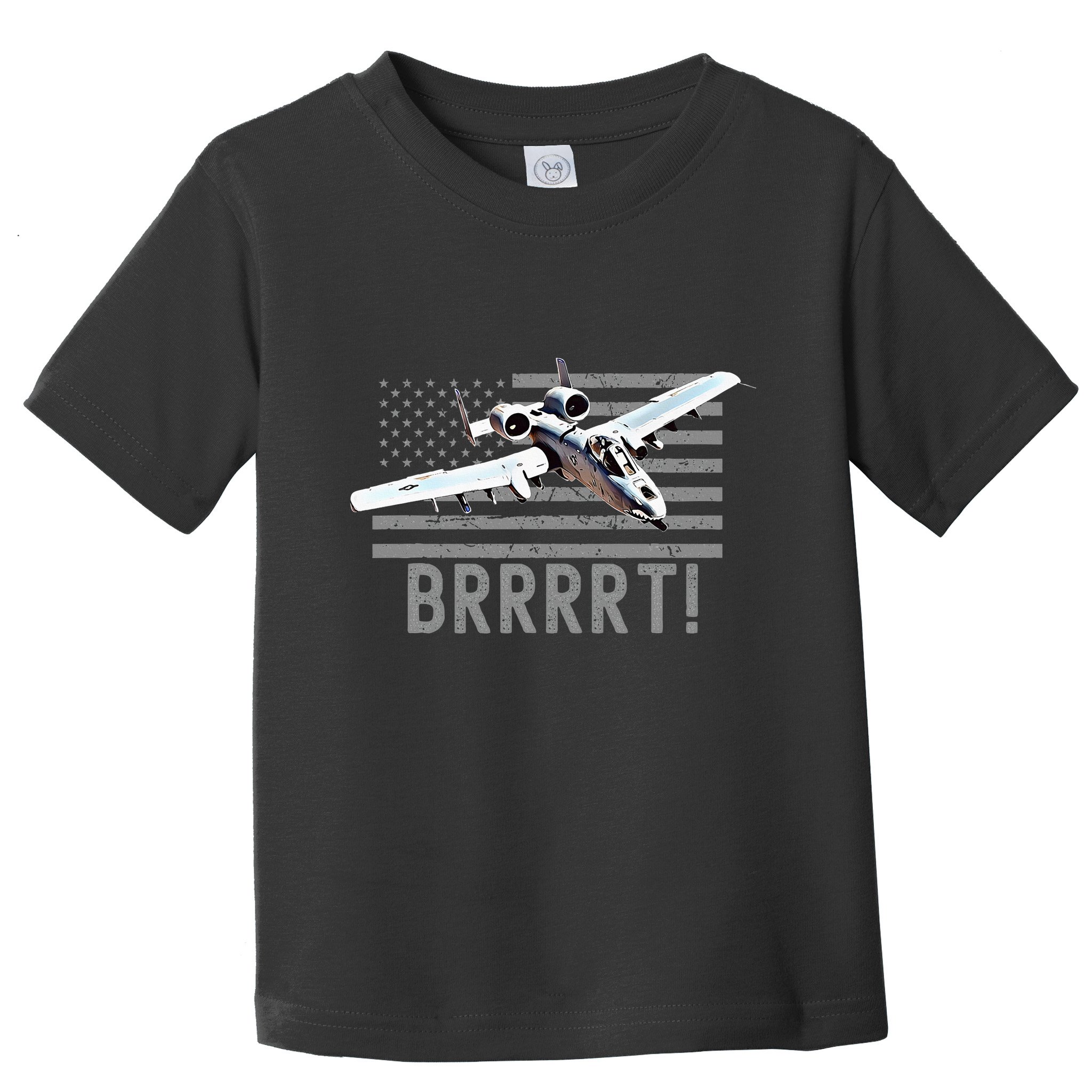 Funny A10 Thunderbolt Warthog Brrrrrt Toddler T-Shirt