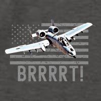 Funny A10 Thunderbolt Warthog Brrrrrt Vector Backpack