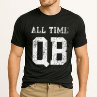 Football All Time Qb Quarterback Dad Cooling Performance Crew T-Shirt