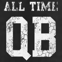 Football All Time Qb Quarterback Dad Adult Drive Performance Visor