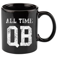 Football All Time Qb Quarterback Dad 11oz C Handle Ceramic Mug