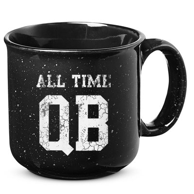Football All Time Qb Quarterback Dad 15oz Campfire Ceramic Mug
