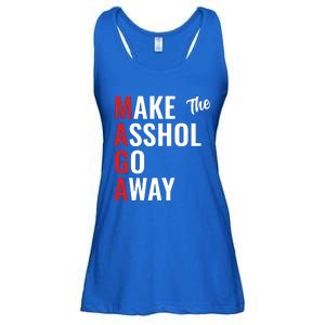 Funny Anti Trump Maga Make The Asshole Go Away Ladies Essential Flowy Tank