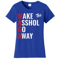 Funny Anti Trump Maga Make The Asshole Go Away Women's T-Shirt