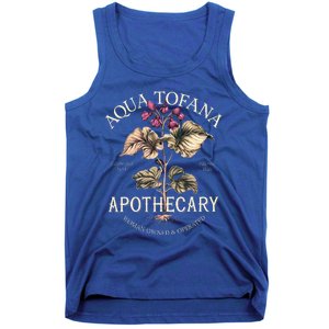 Feminist Aqua Tofana Apothecary Tank Top