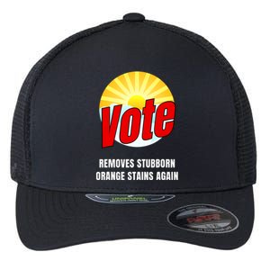 Funny Anti Trump Election Cleaner Vote Against Republicans Flexfit Unipanel Trucker Cap