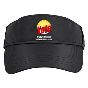 Funny Anti Trump Election Cleaner Vote Against Republicans Adult Drive Performance Visor