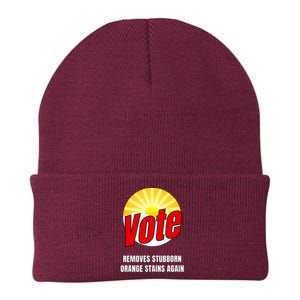 Funny Anti Trump Election Cleaner Vote Against Republicans Knit Cap Winter Beanie