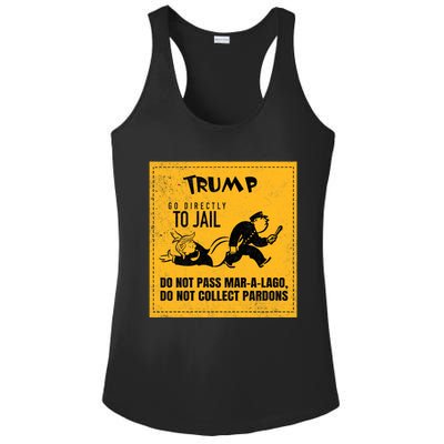 Funny Anti Trump Election Cleaner Vote Against Republicans Ladies PosiCharge Competitor Racerback Tank