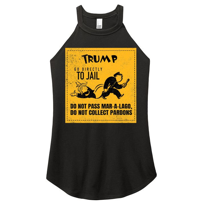 Funny Anti Trump Election Cleaner Vote Against Republicans Women's Perfect Tri Rocker Tank