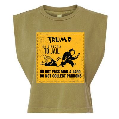 Funny Anti Trump Election Cleaner Vote Against Republicans Garment-Dyed Women's Muscle Tee