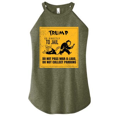 Funny Anti Trump Election Cleaner Vote Against Republicans Women's Perfect Tri Rocker Tank