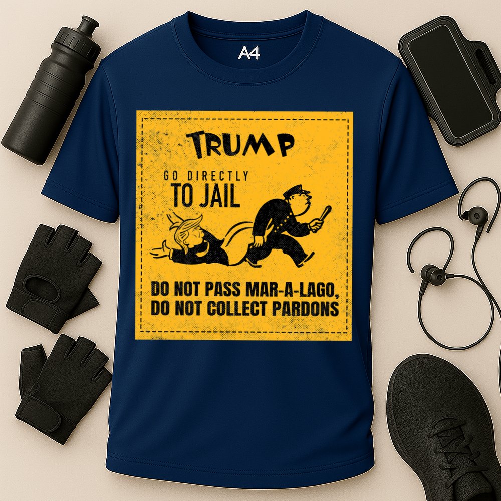 Funny Anti Trump Election Cleaner Vote Against Republicans Cooling Performance Crew T-Shirt