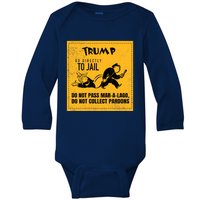 Funny Anti Trump Election Cleaner Vote Against Republicans Baby Long Sleeve Bodysuit