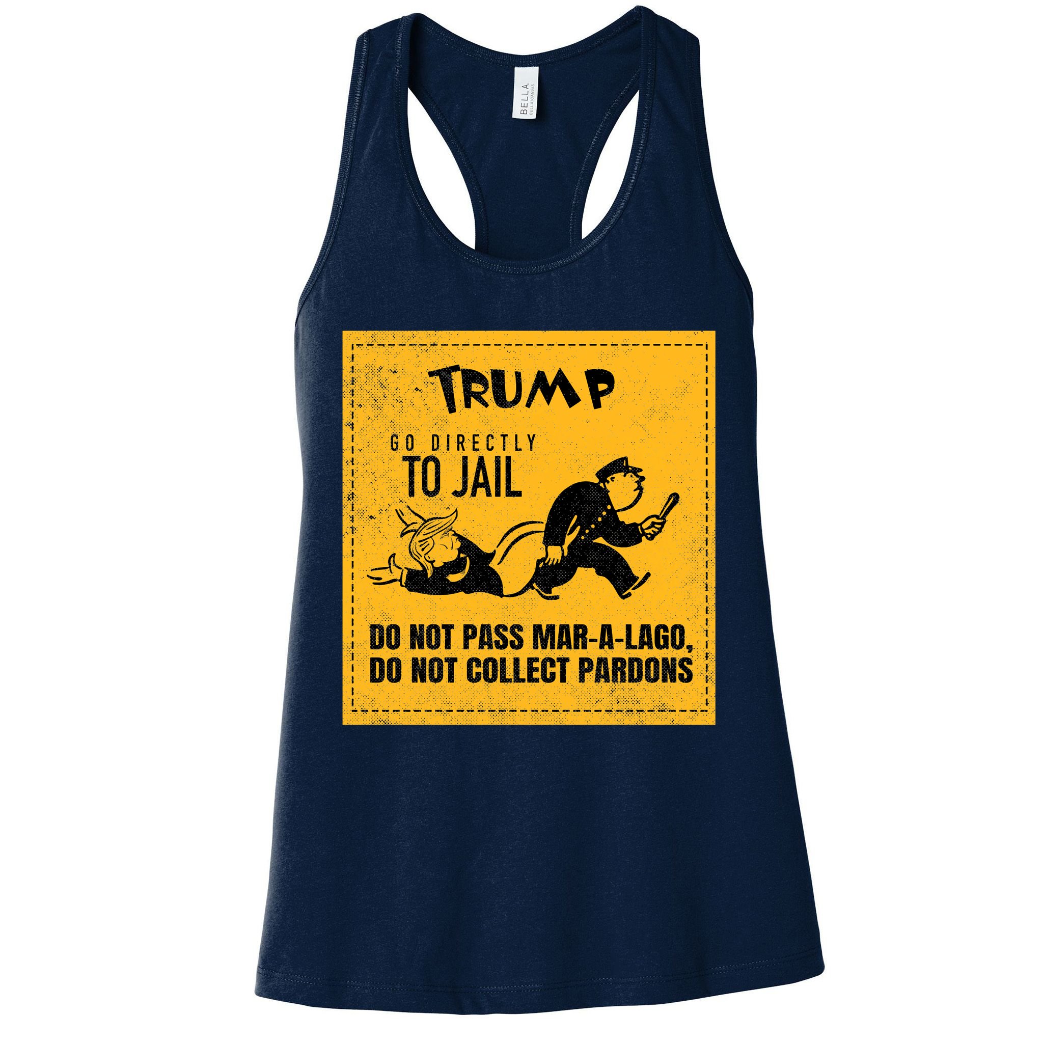 Funny Anti Trump Election Cleaner Vote Against Republicans Womens Tank Top