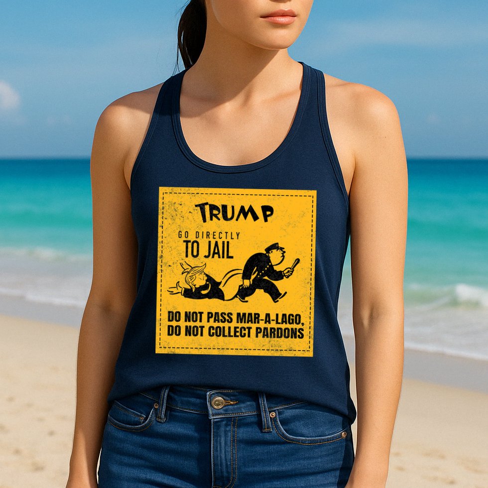 Funny Anti Trump Election Cleaner Vote Against Republicans Womens Tank Top