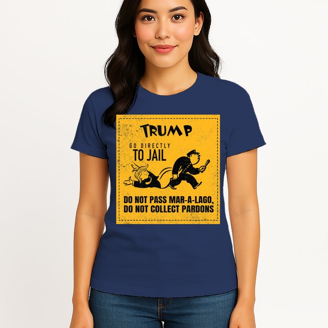 Funny Anti Trump Election Cleaner Vote Against Republicans Womens T-Shirt