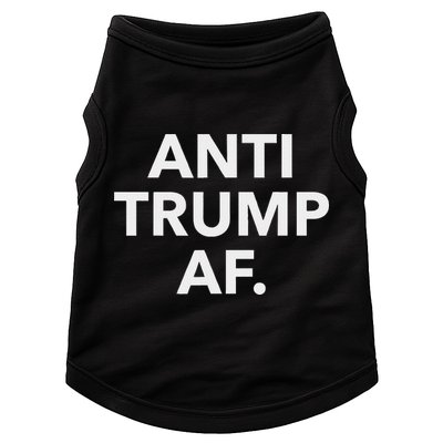 Funny Anti Trump Af Anti Trump, Feminists, Pro Immigration Doggie Tank