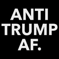 Funny Anti Trump Af Anti Trump, Feminists, Pro Immigration Flat Bill Trucker Hat