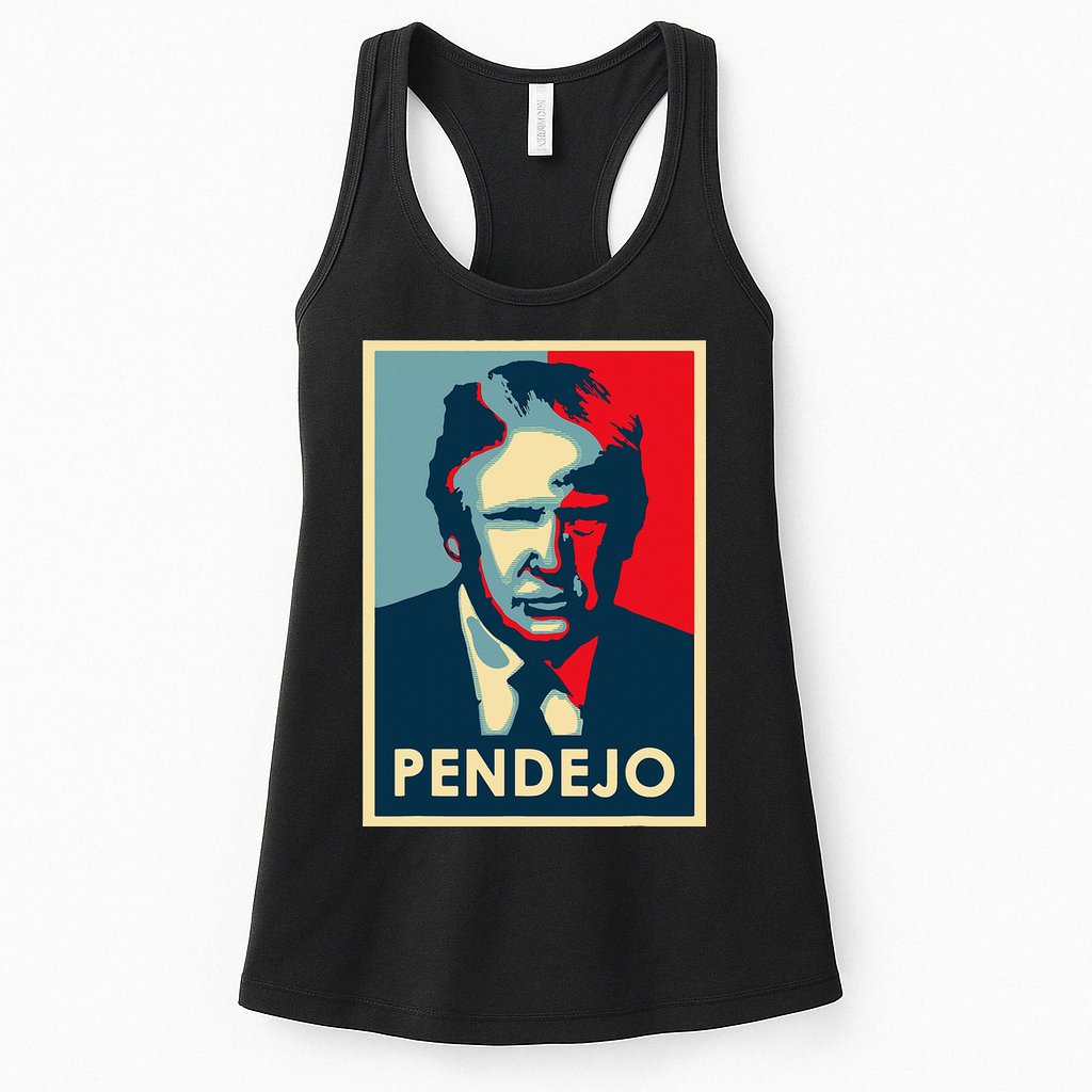Funny Anti Trump Pendejo Political Womens Tank Top