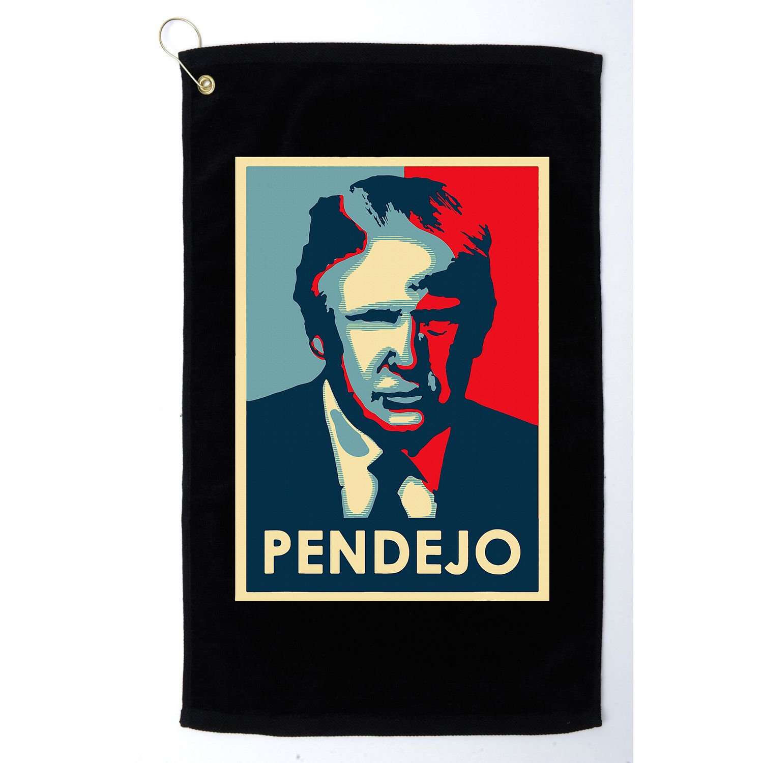 Funny Anti Trump Pendejo Political Golf Towel