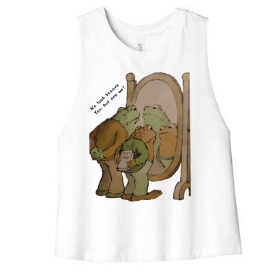 Frog And Toad Vintage Classic Book Women's Racerback Cropped Tank