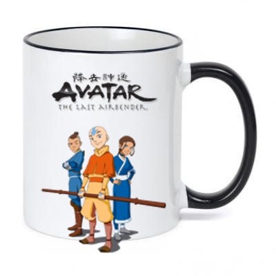 Funny Avatar The Last Airbender 11oz Black Color Changing Mug